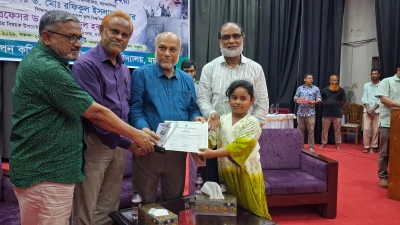 জুলাই গণঅভ্যুত্থানের চেতনায় বাকৃবিতে চিত্রাঙ্কন প্রতিযোগিতা