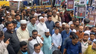 সচিবালয় অভিমুখে ১১ দলীয় ঐক্যের পদযাত্রা আটকে দিলো পুলিশ