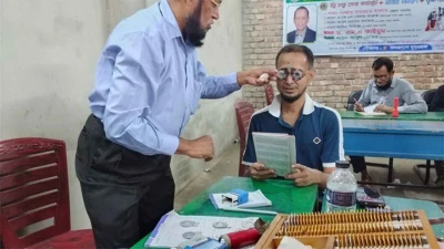 লায়ন আবুল মেছেরের উদ্যোগে মালিবাগে ফ্রী চক্ষু শিবির অনুষ্ঠিত
