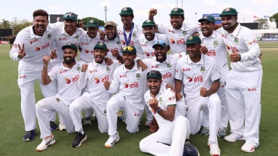 অস্ট্রেলিয়াকে হারিয়ে ইতিহাস গড়লো বাংলাদেশ
