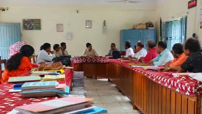 ঠাকুরগাঁওয়ের রুহিয়া উচ্চ বিদ্যালয় পরিদর্শনে ইউএনও; শিক্ষার মান উন্নয়ন ও ৪টি ক্লাব গঠনের নির্দেশ