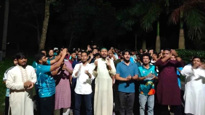 নিয়োগ পরীক্ষায় ভাইভার নম্বর বাড়ানোর প্রস্তাবের প্রতিবাদে ইবিতে বিক্ষোভ