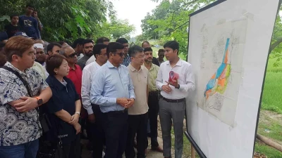 সৌর বিদ্যুৎ উৎপাদনে বিদেশি ব্যবসায়ীদের নিয়ে পঞ্চগড়ে পানিসম্পদ প্রতিমন্ত্রী