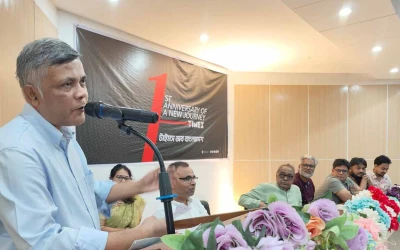 বর্ণাঢ্য আয়োজনে নীলফামারীতে ডেইলি টাইমস অব বাংলাদেশের প্রথম বর্ষপূর্তি উদযাপন