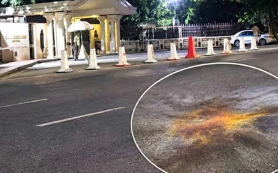 মধ্যরাতে প্রধানমন্ত্রীর কার্যালয়ের সামনে ককটেল বিস্ফোরণ