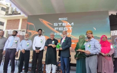 ৮ শতাধিক প্রতিযোগীর অংশগ্রহণে মানারাতে দুই দিনব্যাপী স্টেম ফেস্ট শুরু