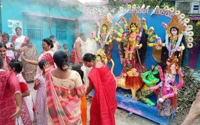 লালপুরে সুষ্ঠু ও শান্তিপূর্ণ পরিবেশে ৪৬ মণ্ডপে দুর্গাপূজার বিসর্জন