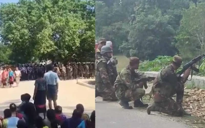 সাজেকে আইনশৃঙ্খলা বাহিনীর সঙ্গে সশস্ত্র গোষ্ঠীর গোলাগুলি