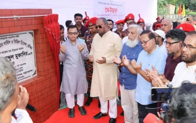 ১৫ মাসের মধ্যে সিলেট সদর ফায়ার স্টেশনের নির্মাণকাজ শেষ করতে হবেঃ  সিলেট বাণিজ্যমন্ত্রী