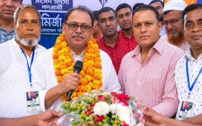 ঠাকুরগাঁওয়ে বিএনপির প্রার্থী মির্জা ফয়সল আমীন বিপুল ভোটে জয়ী