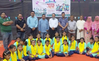 তেঁতুলিয়ায় ‘খোকার স্বপ্ন’ নাটক মঞ্চস্থ, মুগ্ধ অর্ধসহস্রাধিক দর্শক